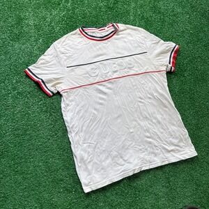GUESS Los Angeles Mens Size S White T-Shirt Short Sleeve Crew Neck Casual Top🔥